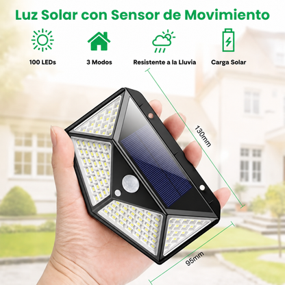 Kit de Focos Solares Pro-Security 100™ (Packs de 2, 4 y 6 Unidades)