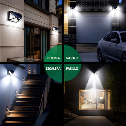Kit de Focos Solares Pro-Security 100™ (Packs de 2, 4 y 6 Unidades)